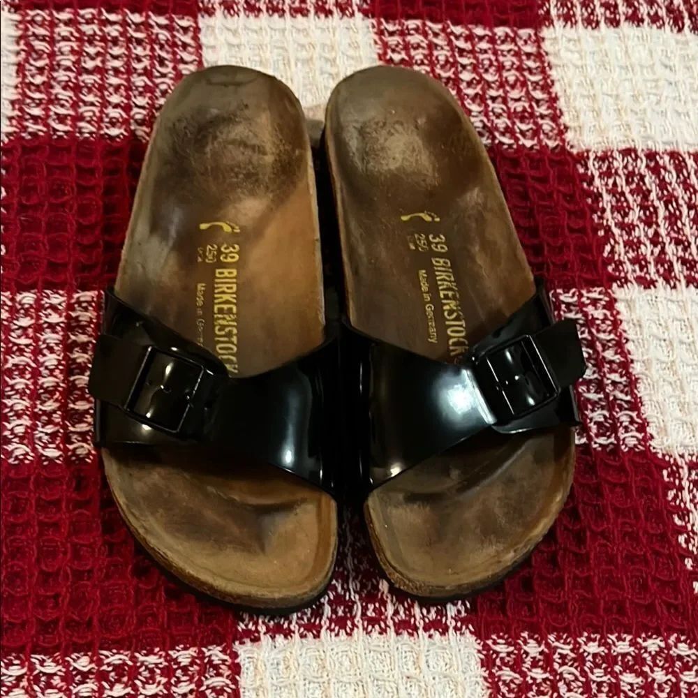 Birkenstock Black Slide Sandals